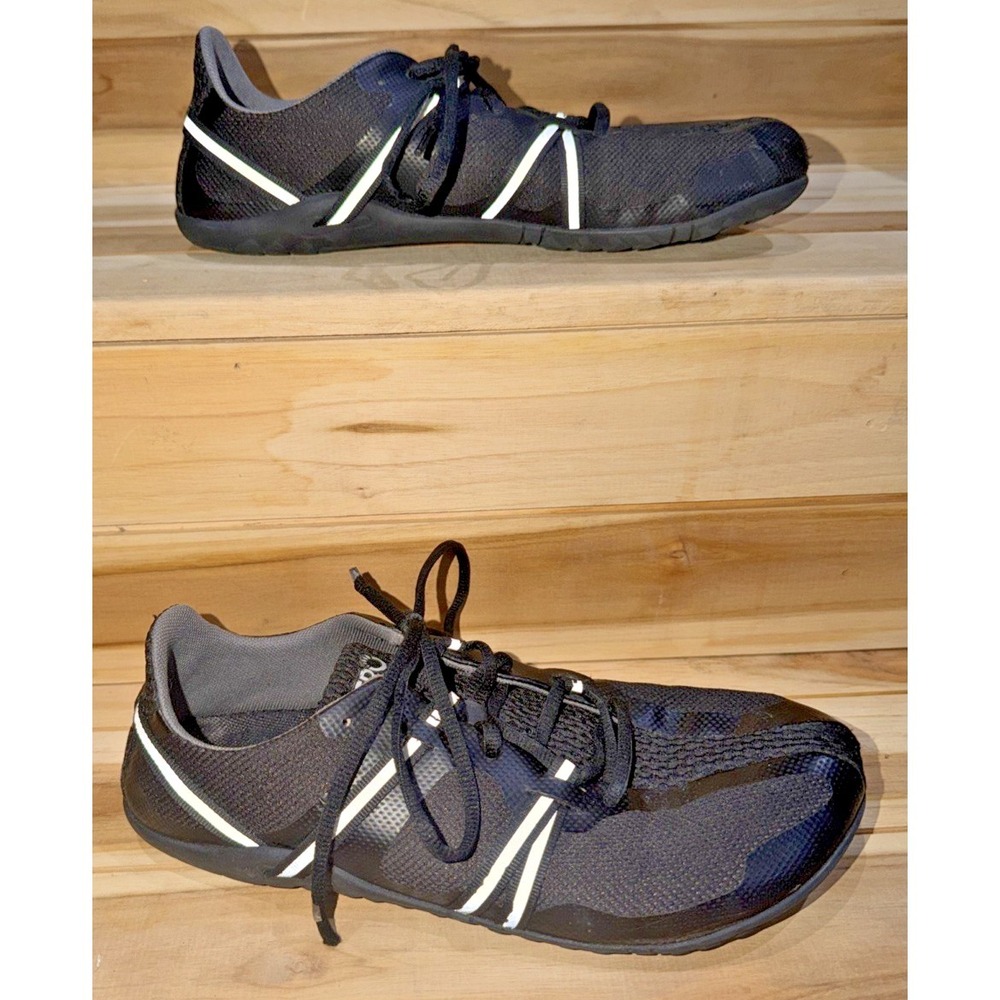 Xero Shoes Speed Force Mens 10 Barefoot Minimalist Running Shoes Black
